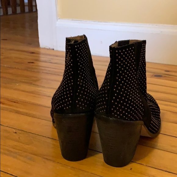 Anthropologie black suede bootie - Picture 3 of 6
